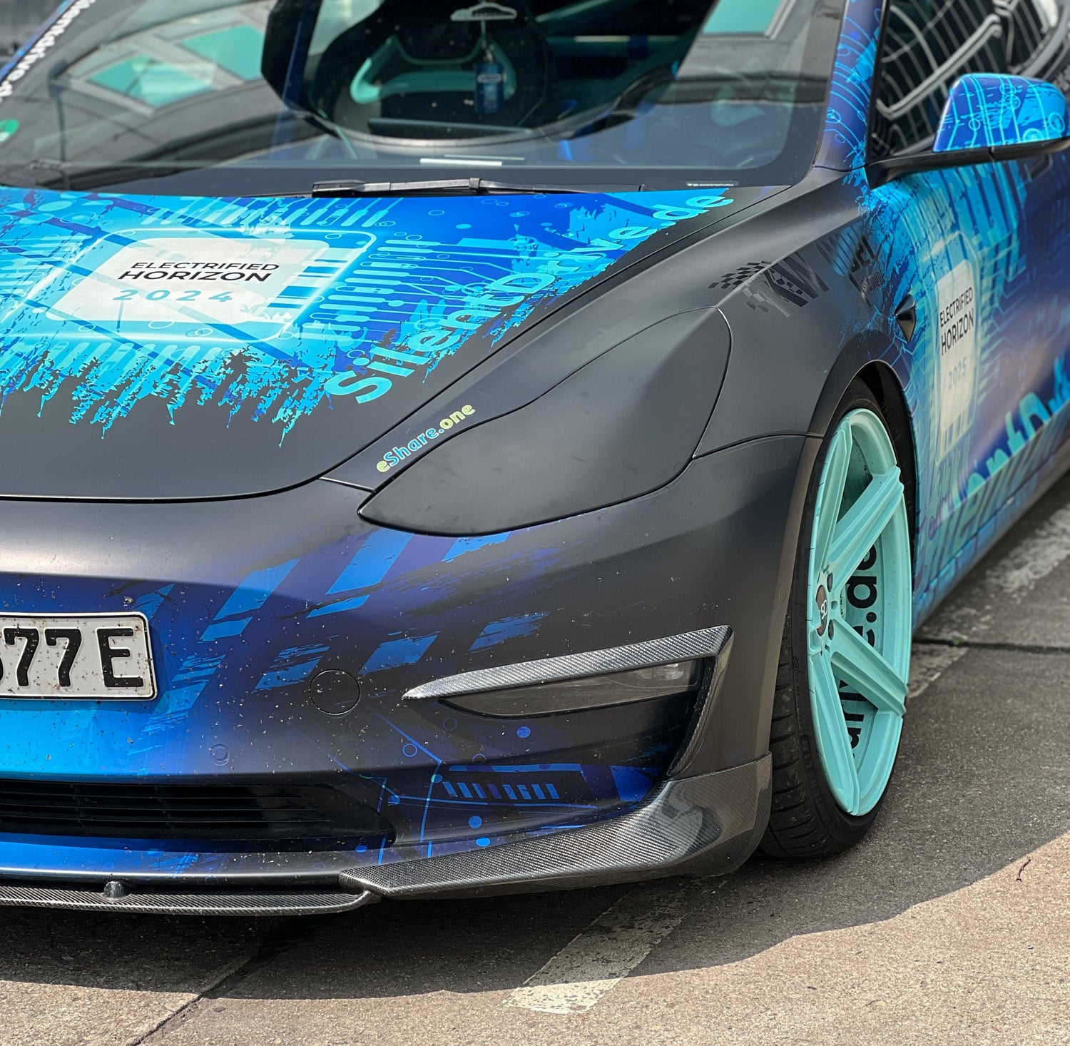 Tesla Model 3 / Y Scheinwerfer Cover SilentDrive.de