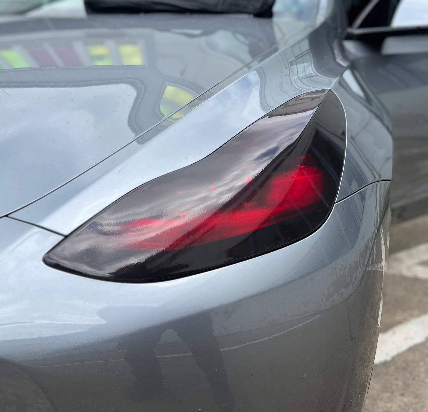 Tesla Model 3 / Y Scheinwerfer Cover SilentDrive.de