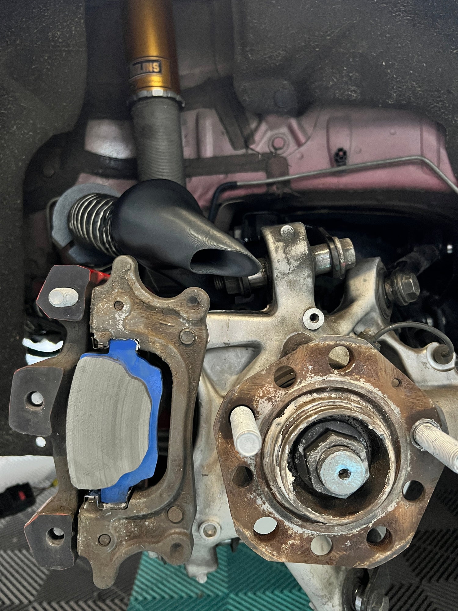 Tesla Model 3 Bremsenbelüftung Hinterachse SilentDrive.de