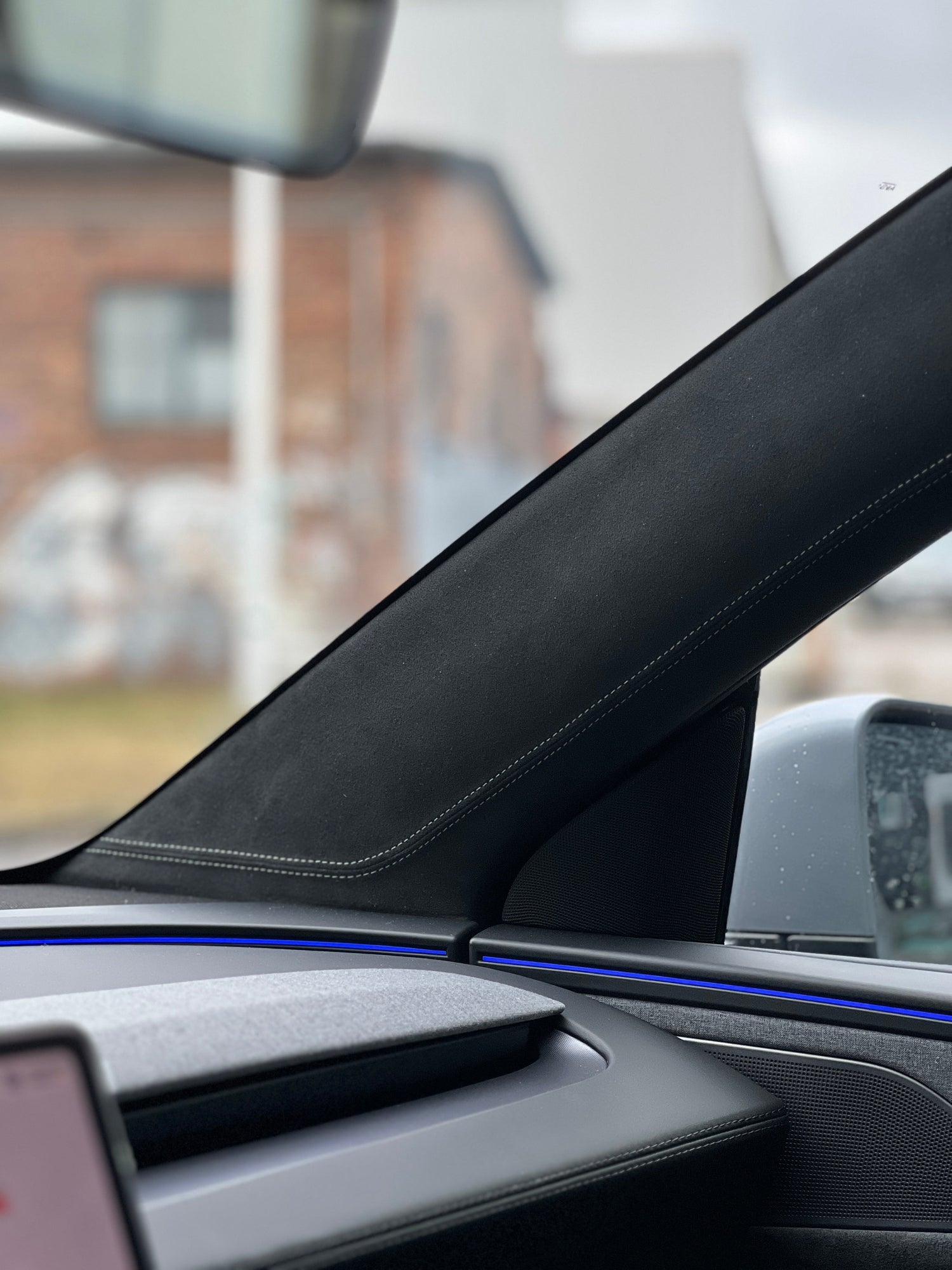 Alcantara / Dinamica Dachhimmel Tesla Model 3 / Y SilentDrive.de