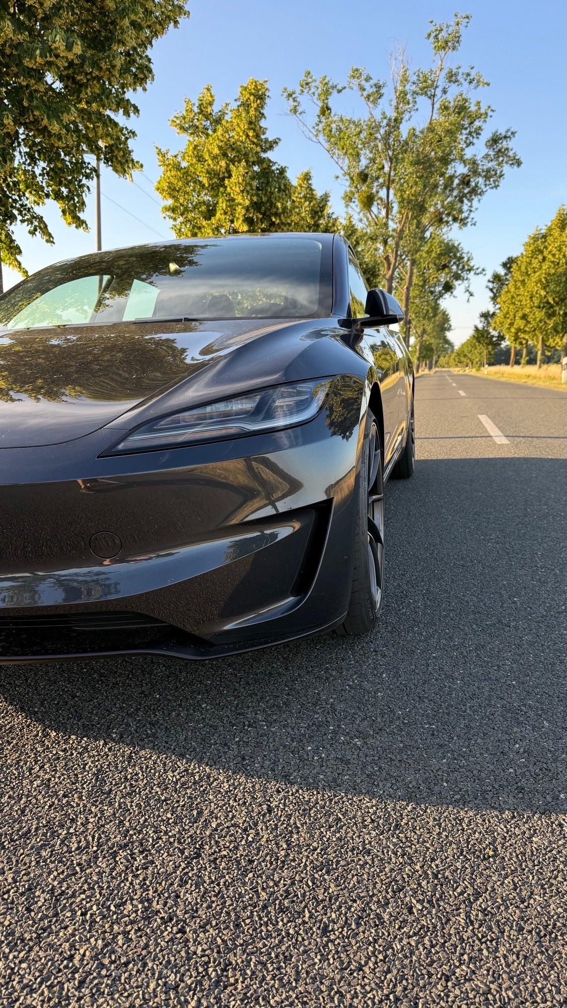 Umbau auf Performance Front / Heck Tesla Model 3 / Y SilentDrive.de