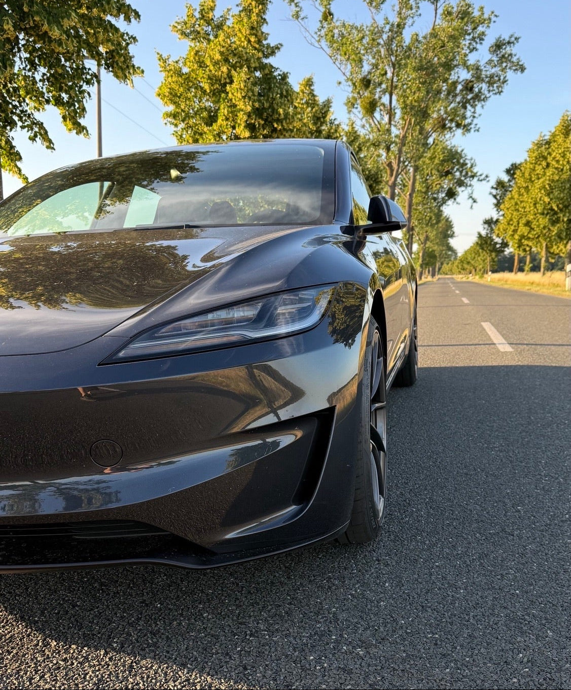 Umbau auf Performance Front / Heck Tesla Model 3 / Y SilentDrive.de