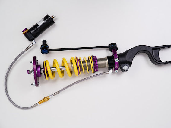 KW V4 Racing Gewindefahrwerk Tesla Model 3 Sonderanfertigung Rennsport KW Suspension