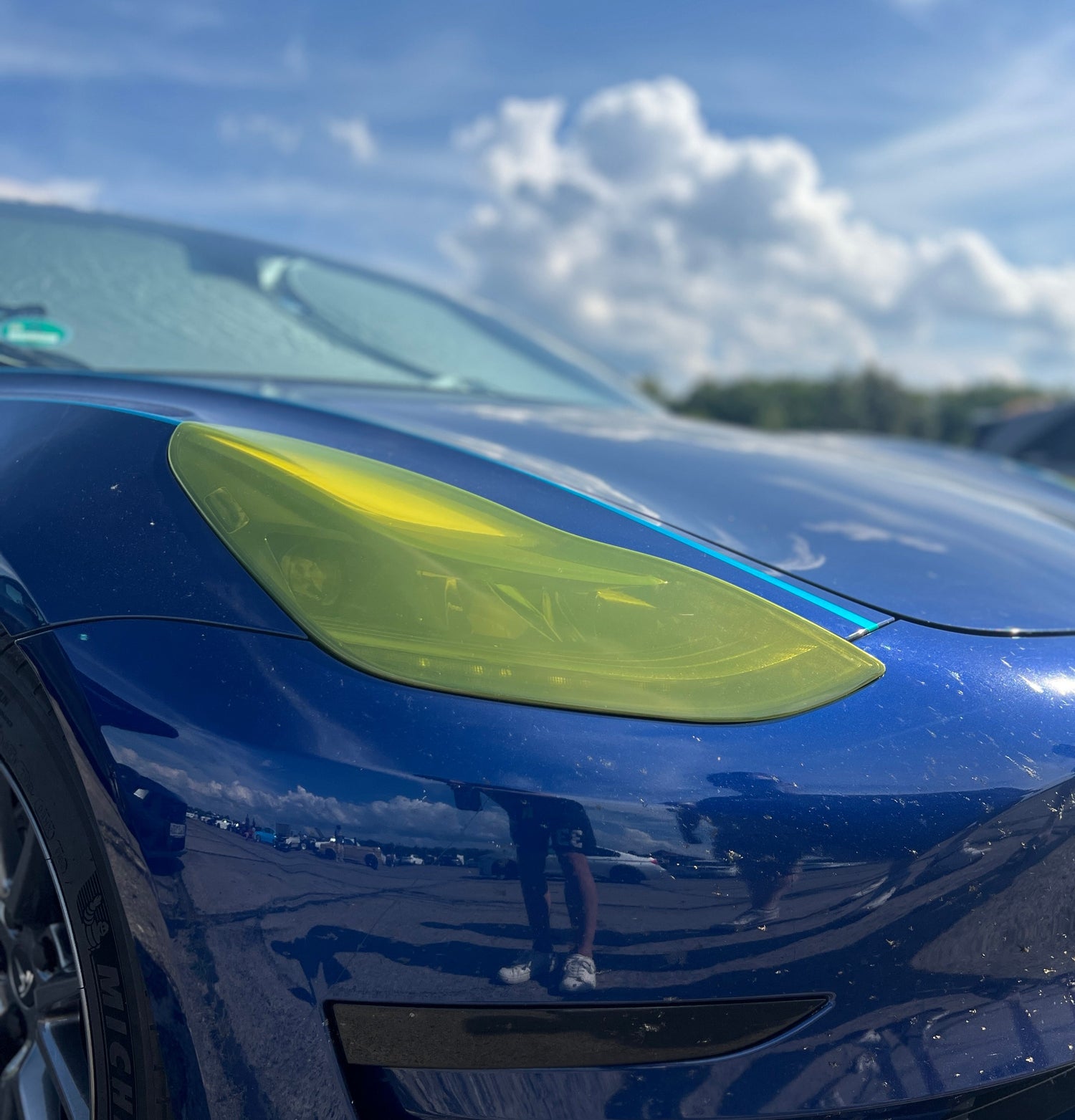 Tesla Model 3 / Y Scheinwerfer Cover SilentDrive.de