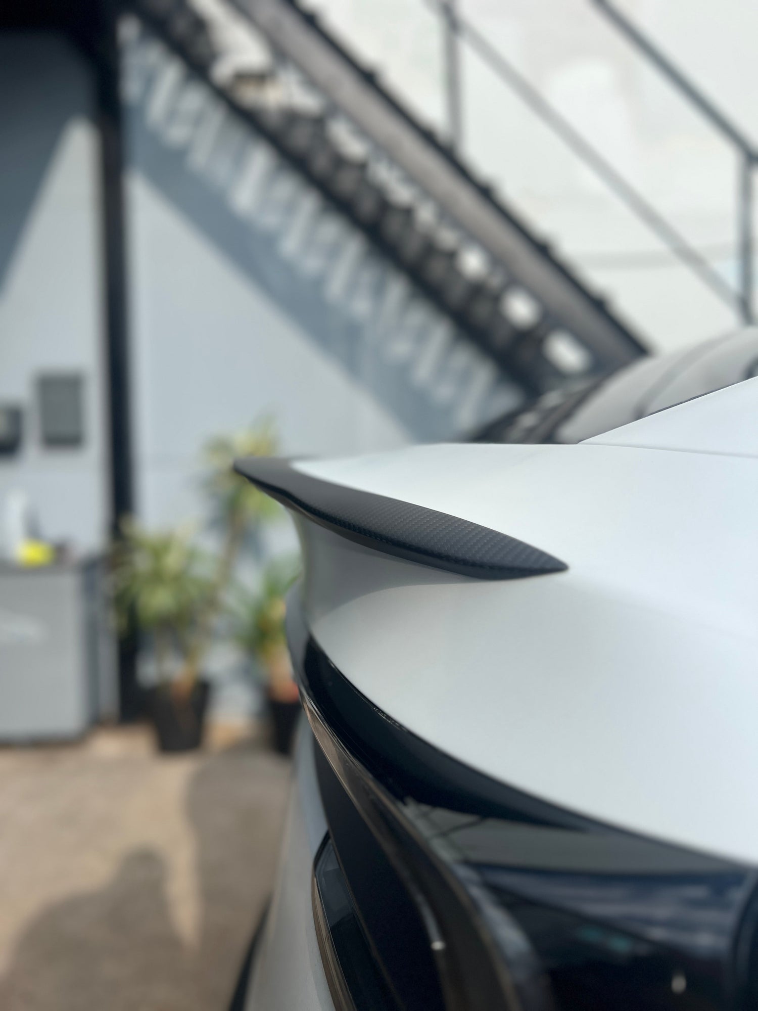 Tesla Model Y Juniper Performance Style Carbon Spoiler Greendrive