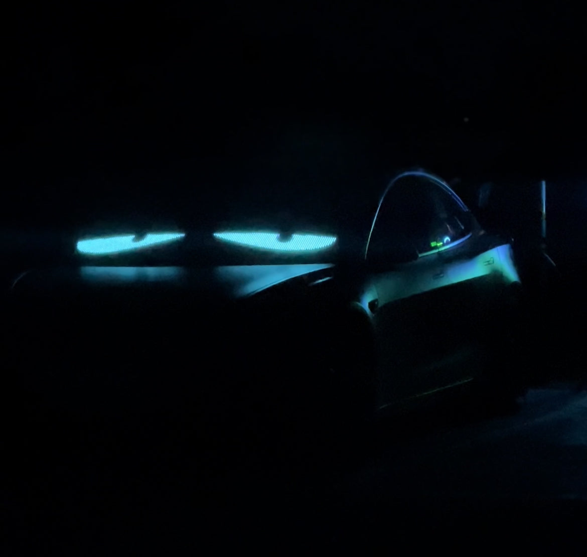 DEVIL Eyes Tesla Model S 3 X Y SilentDrive.de