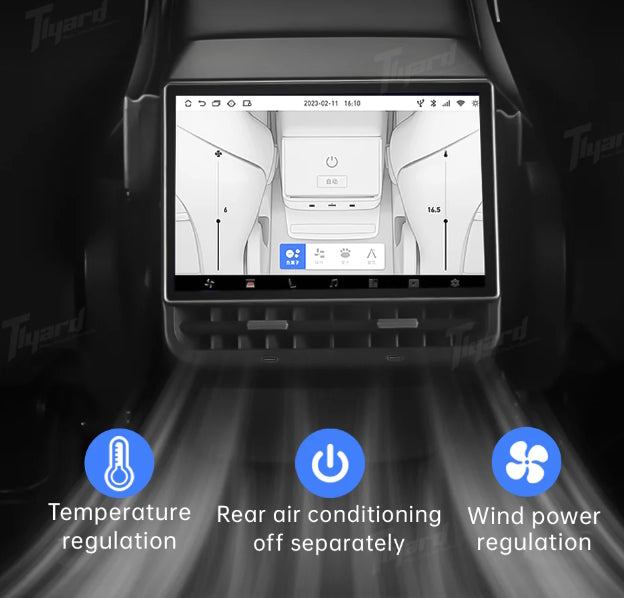 Display Fond für Tesla Model 3 / Y Refresh Tlyard