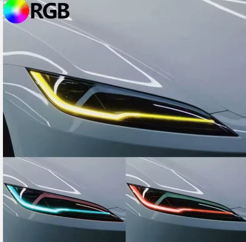 Tesla Model 3 Highland Standlicht RGB LED SilentDrive