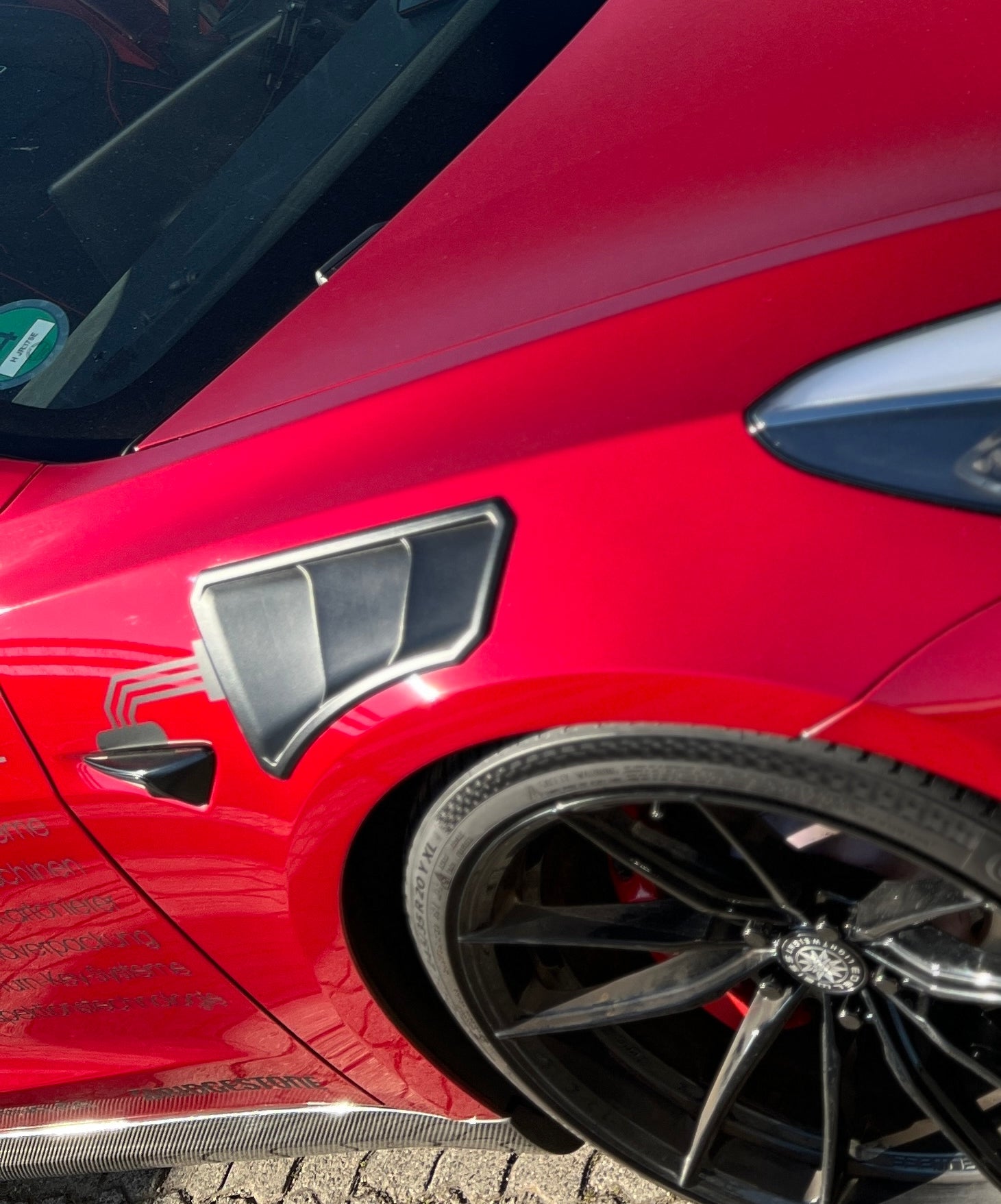 Speed Engineering Kotflügelentlüftung Tesla Model 3 Speed Engineering