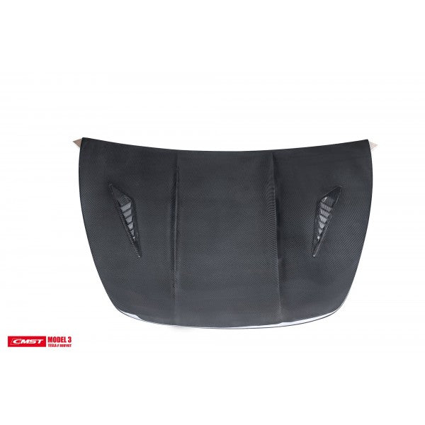 Carbon Motorhaube Tesla Model 3 V1 CMST SilentDrive.de