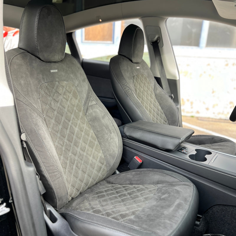 Individuelle Sitzbezüge Tesla Model Y SilentDrive.de