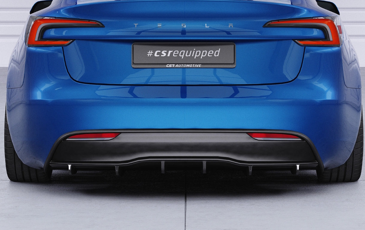 Heck Ansatz Diffusor für Tesla Model 3 / Highland Maxton Design