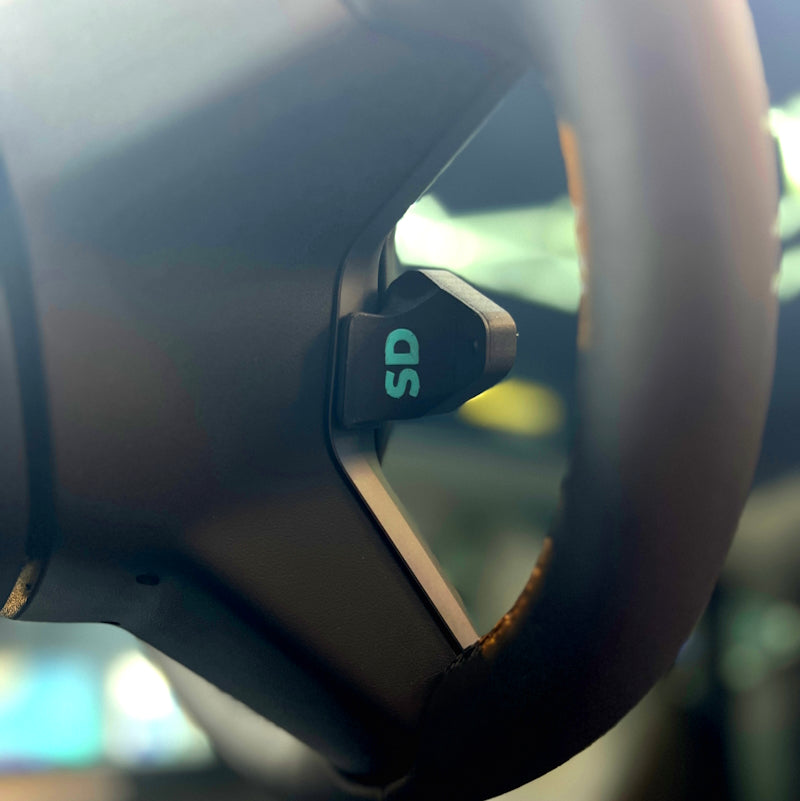 S3XY Button Halterung Tesla Model 3 / Y Lenkrad SilentDrive.de
