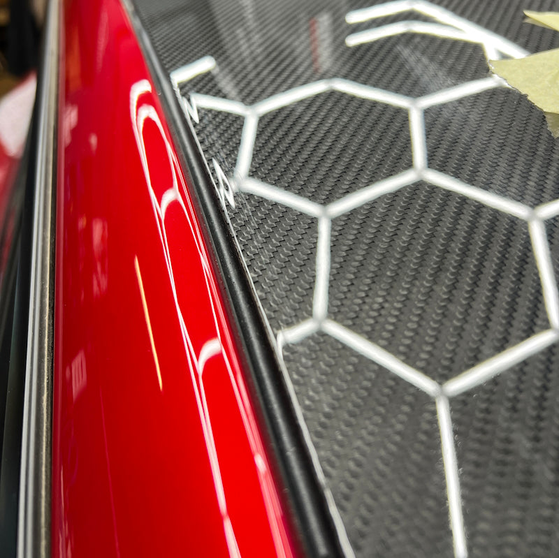 Tesla Mdoel 3 TrackTool Umbau