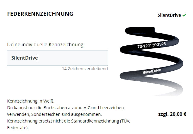 ST GEWINDEFAHRWERK ST XA STAHL VERZINKT für Mini Cooper SE KW Suspension