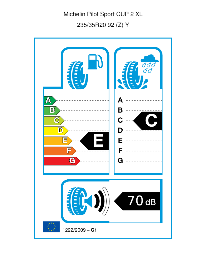 Michelin Pilot Sport CUP 2 XL