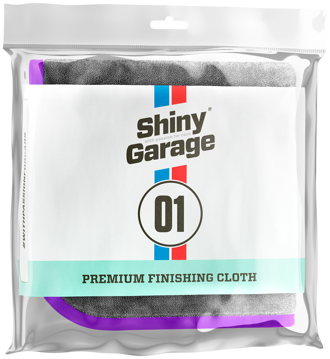 SilentDrive by Shiny Garage Premium Finishing Cloth Poliertuch 40x40 Mikrofaser Shiny Garage