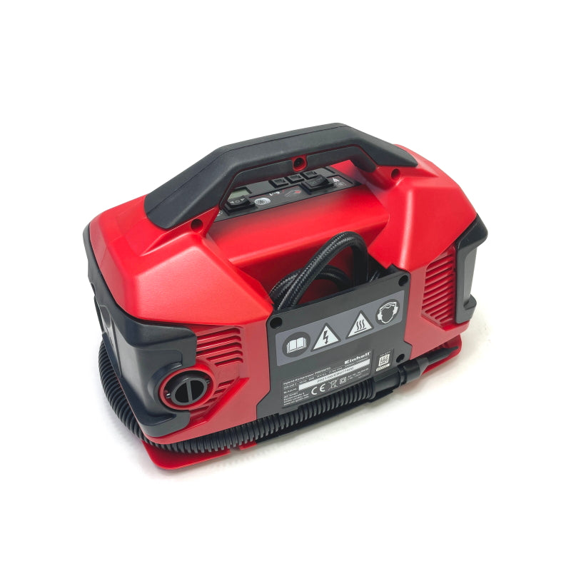 Tragbarer Akku Kompressor für den Track