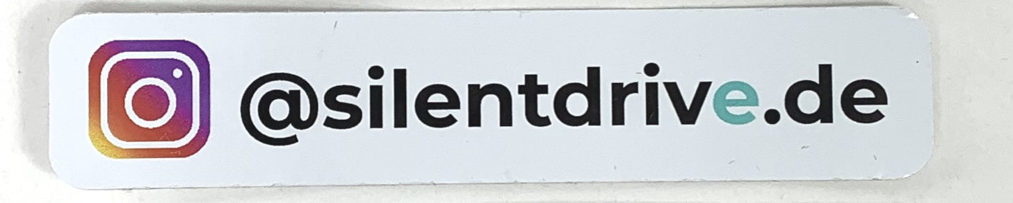 SilentDrive Aufkleber SilentDrive.de