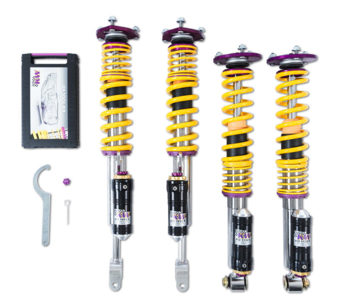 Gewindefahrwerk KW V4 für Porsche Taycan SilentDrive.de