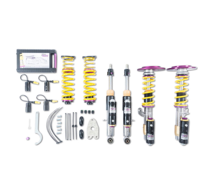 Gewindefahrwerk KW V4 für Porsche Taycan SilentDrive.de