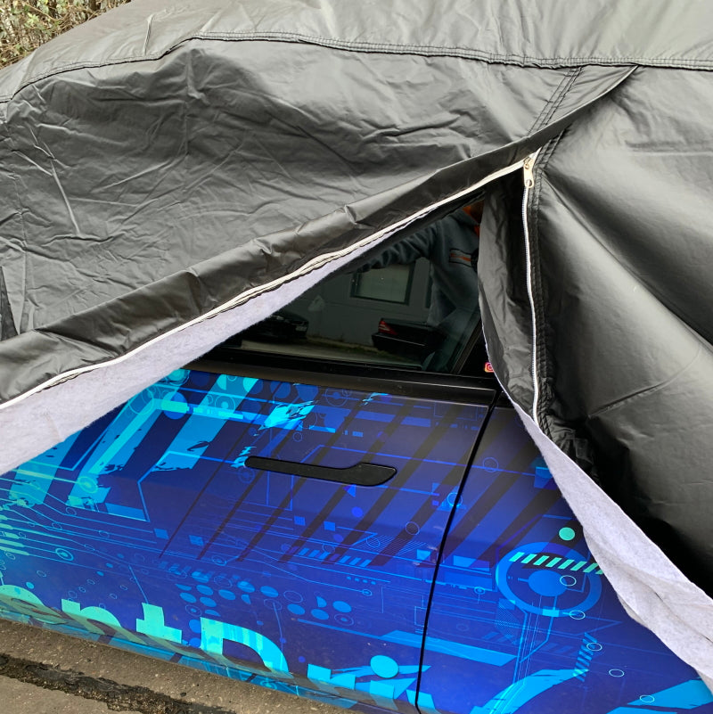 Tesla Model 3 Cover / Abdeckung Outdoor SilentDrive.de