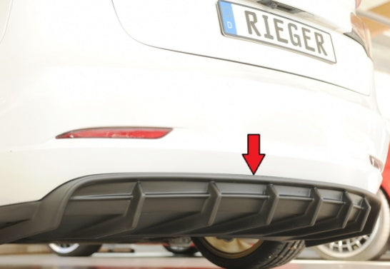 Tesla Model 3 Rieger Heckdiffusor Rieger