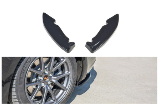 Sideflaps für Heck Ansatz Diffusor für Tesla Model 3 Maxton Design