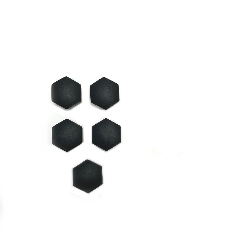 Universal Nabendeckel schwarz mit Tesla Logo silber – SilentDrive.de