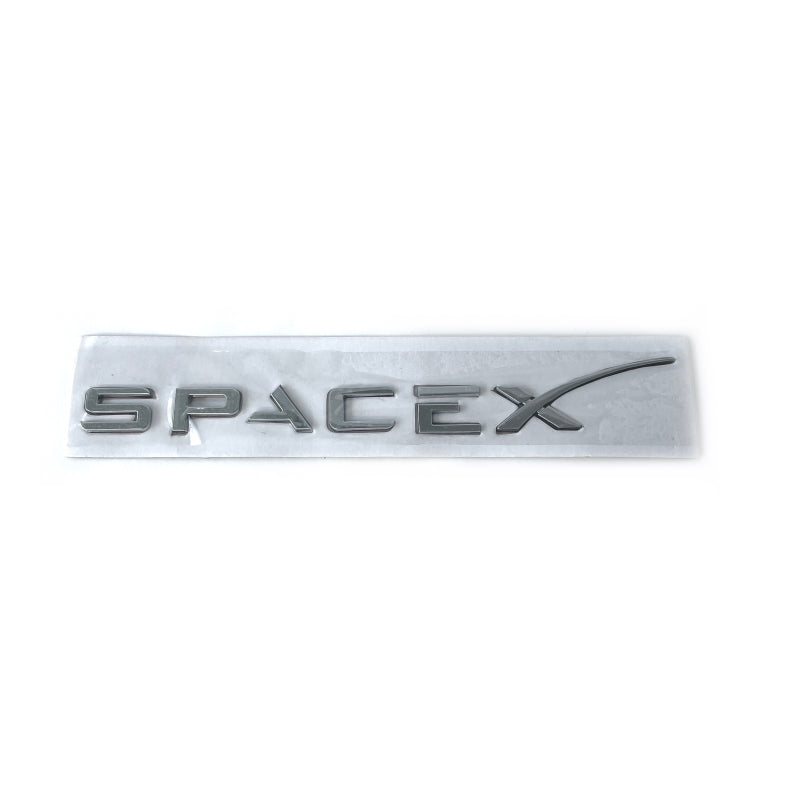 Tesla Model S / 3 / X Schriftzug Space X Heck SilentDrive