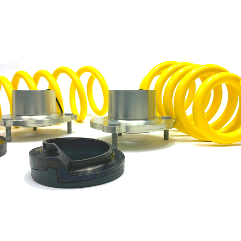 KW Domlager + Federtonnen Set für Tesla Model 3 / Y AWD Modelle passend für Tesla Model 3 / Y SilentDrive.de