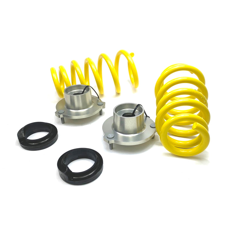 KW Domlager + Federtonnen Set für Tesla Model 3 / Y AWD Modelle passend für Tesla Model 3 / Y SilentDrive.de