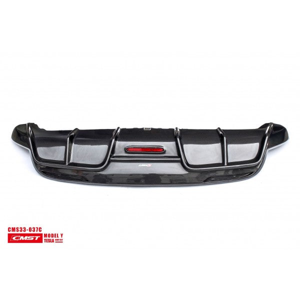 Tesla Model Y CMST Heckdiffusor SilentDrive.de