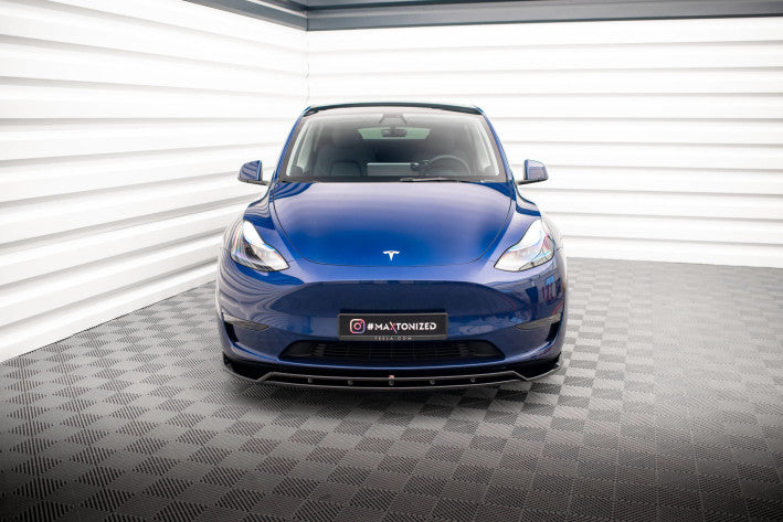 Maxton Design Cup Spoilerlippe Front Ansatz V2 für Tesla Model Y Maxton Design