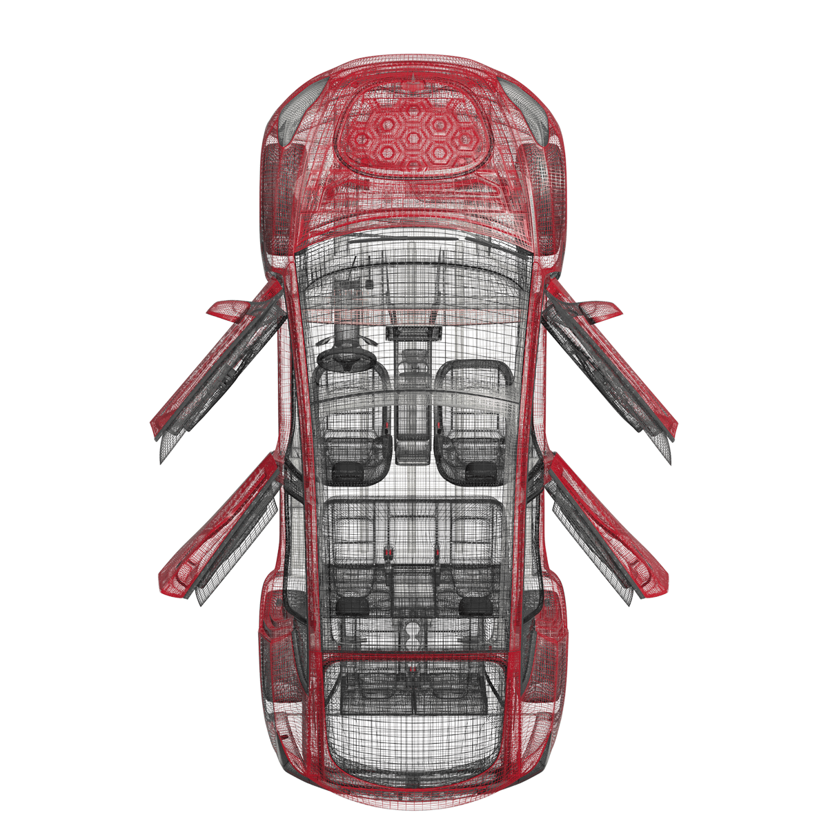 Model Y Softclose Türen AMPTech