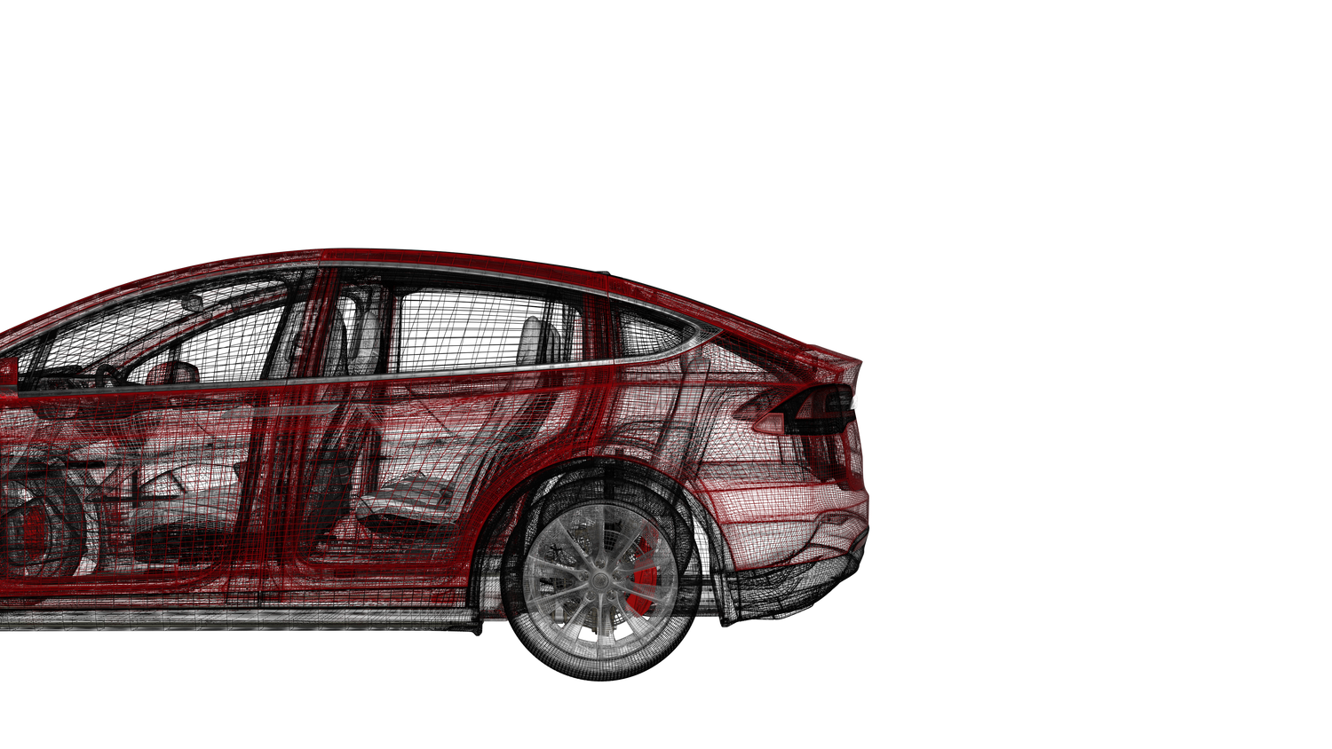 Tesla Model X Motion Detection Modul
