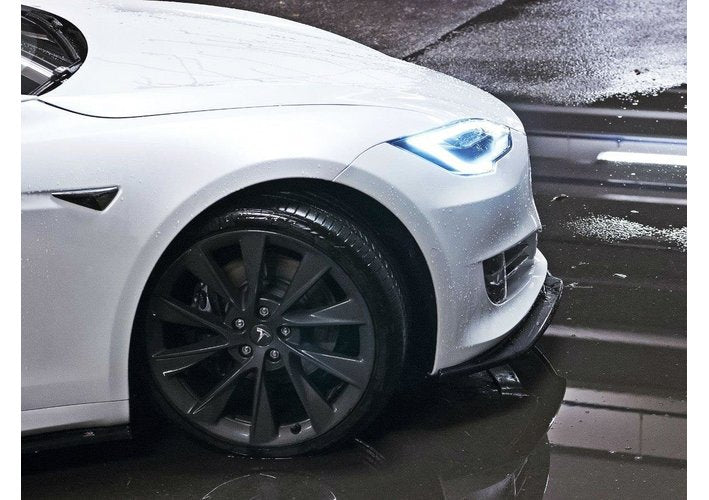 Cup Spoilerlippe Front Ansatz V.1 für TESLA MODEL S Maxton Design