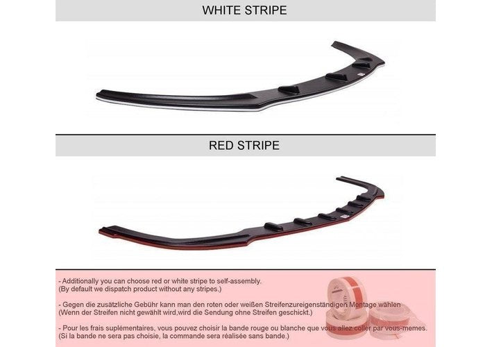 Cup Spoilerlippe Front Ansatz V.1 für TESLA MODEL S Maxton Design