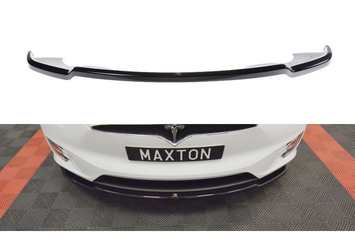 Cup Spoilerlippe Front Ansatz V.1 für TESLA MODEL X Maxton Design