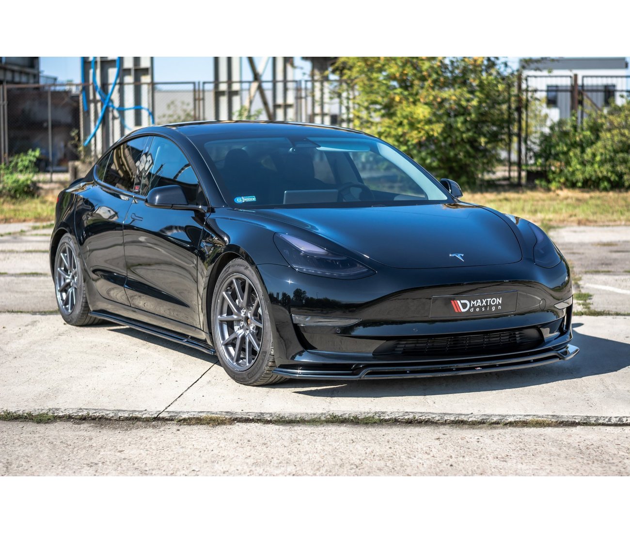 Cup Spoilerlippe V2 Tesla Model 3 Maxton Design