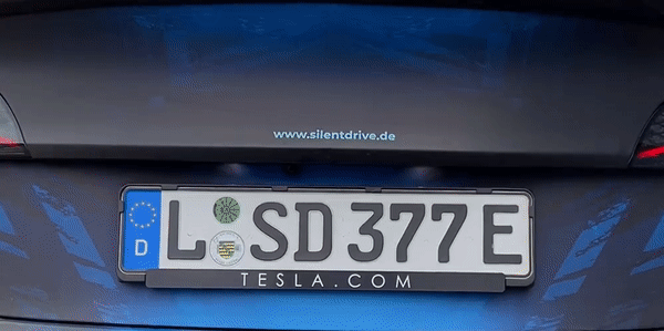 LED Rückleuchten Tesla Model 3 mit Animation SilentDrive.de