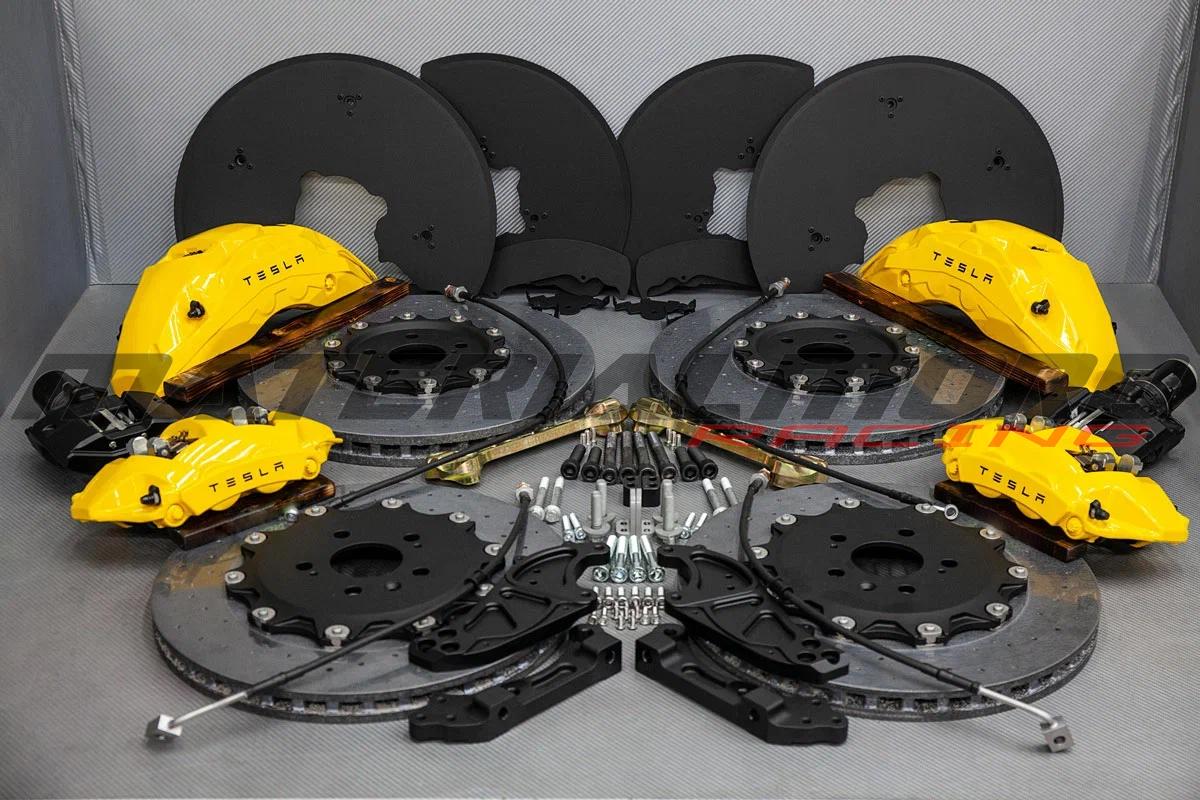 Keramik Bremsanlage Tesla Model S Plaid SilentDrive.de
