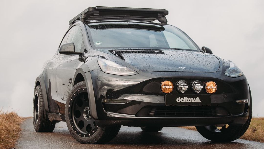 Höherlegungskit Tesla Model Y +35mm Delta 4x4