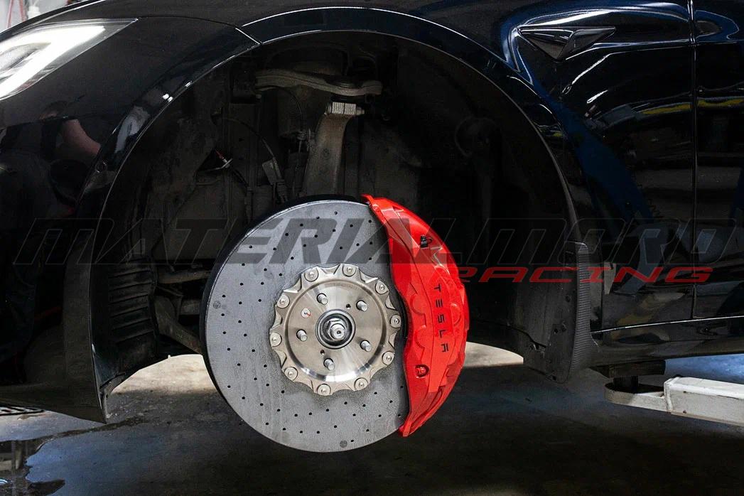 Keramik Bremsanlage Tesla Model S Plaid SilentDrive.de