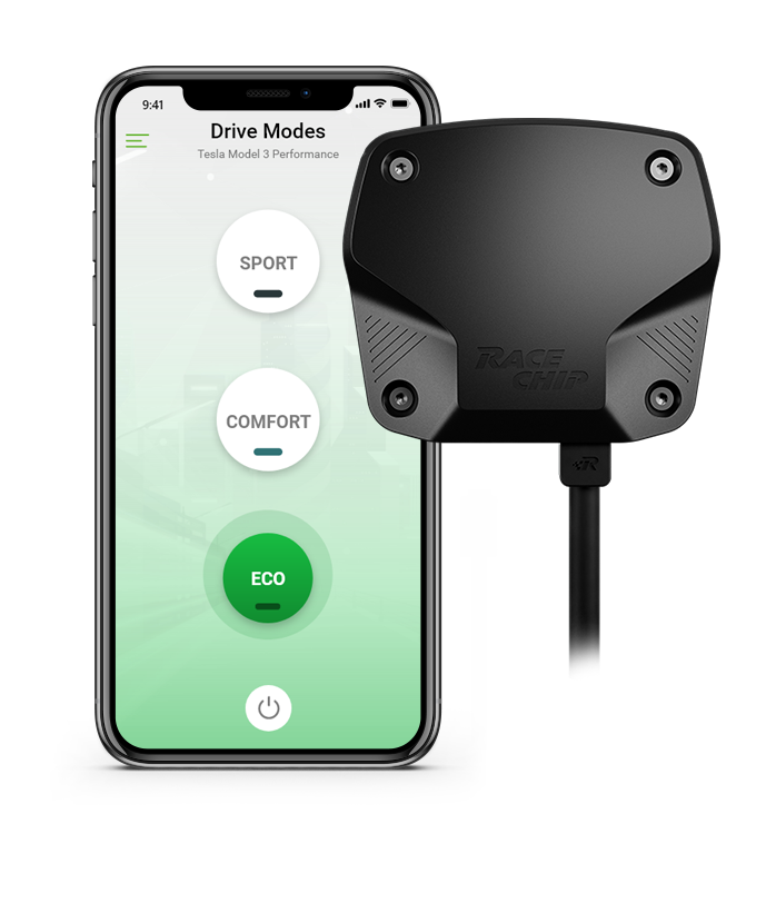 RaceChip RX Tesla Reichweiterverlängerung / RangeExtender SilentDrive.de