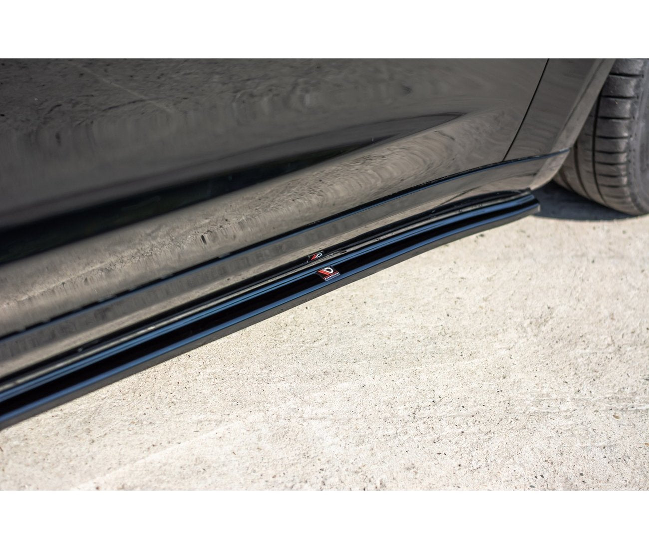 Seitenschweller Ansatz Cup Leisten für Tesla Model 3 Maxton Design