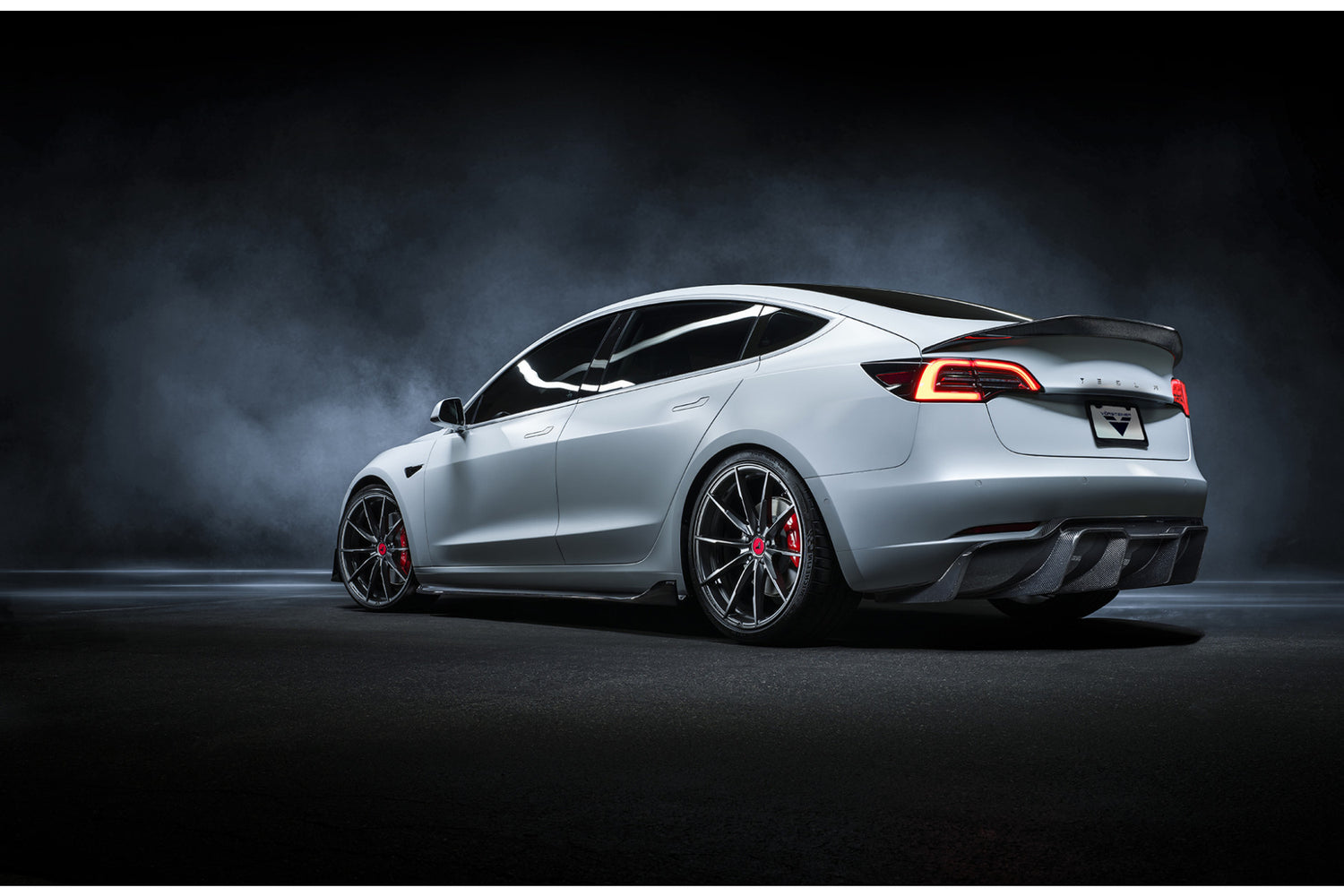 Vorsteiner Carbon Diffusor für Tesla Model 3 2018+