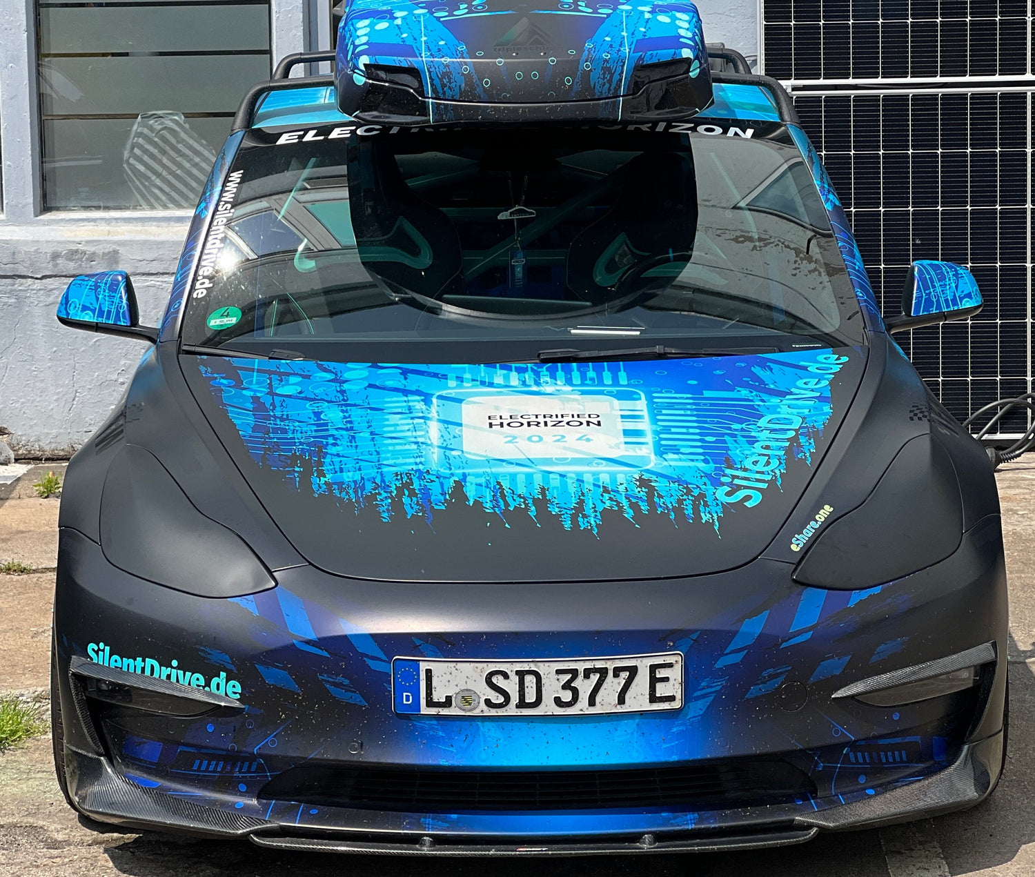 Tesla Model 3 / Y Scheinwerfer Cover SilentDrive.de