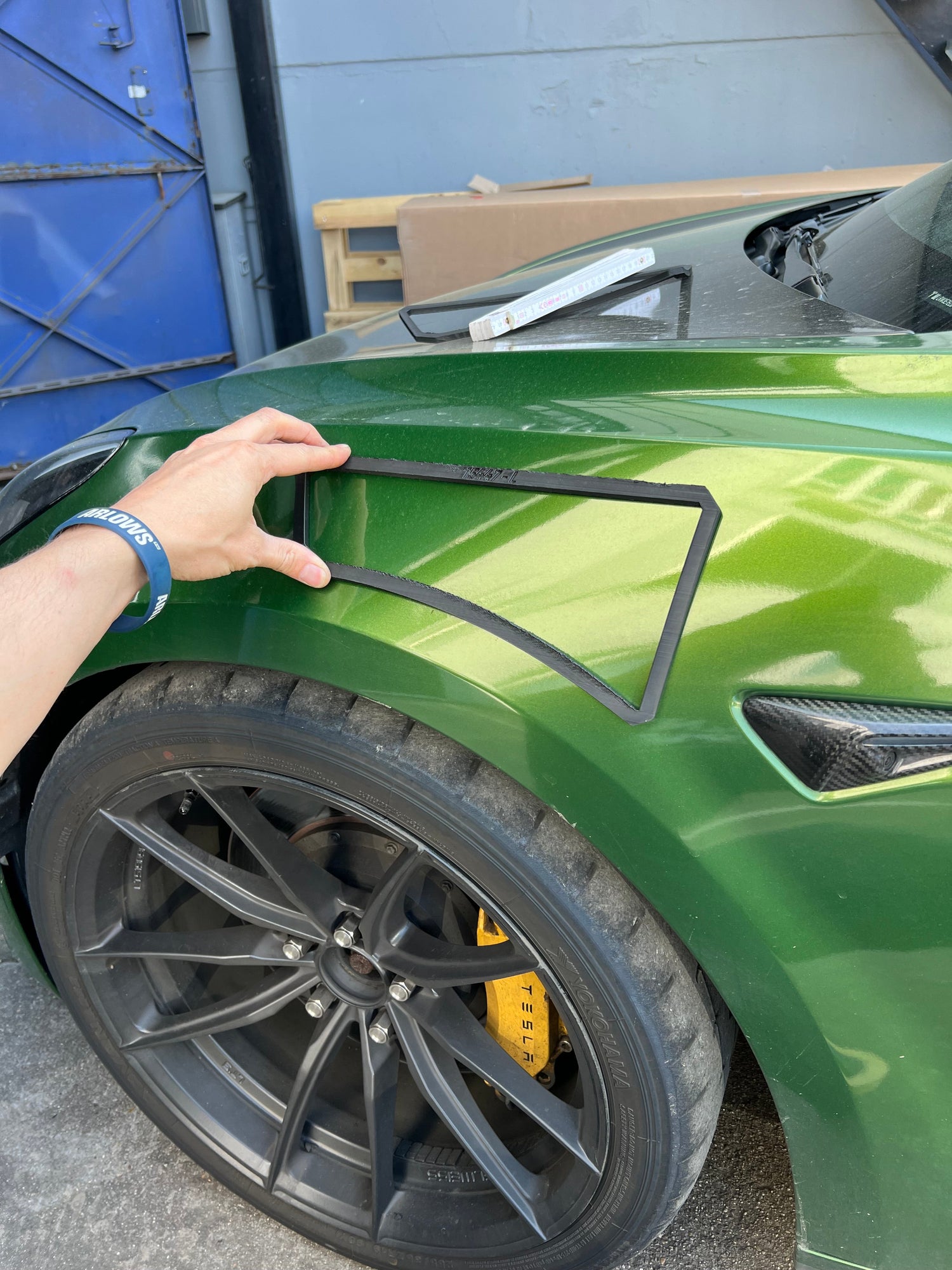 Speed Engineering Kotflügelentlüftung Tesla Model 3 Speed Engineering