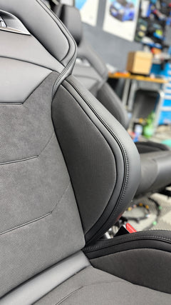 Tesla Model 3 / Y Polster "Highland Performance" "RAPTOR" Style SilentDrive.de